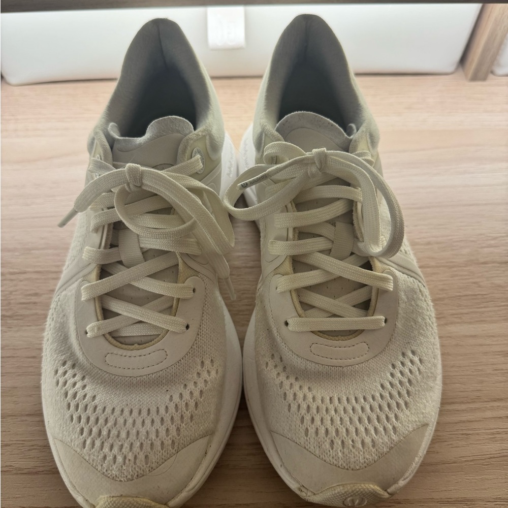 Lululemon Athletica Cream Sneakers